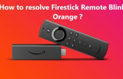 Fire Stick Remote Blinking Orange (Working Methods)