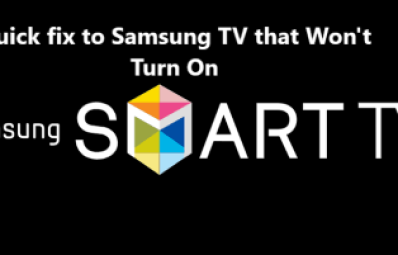 Quick fix to Samsung TV that Won't Turn On